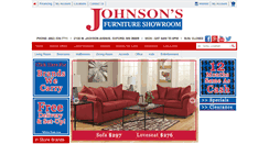 Desktop Screenshot of johnsonsfurnitureonline.com